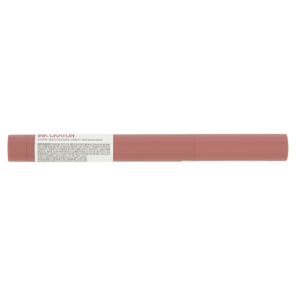 Maybelline New York Rossetto Matita SuperStay Ink Crayon Matte a Lunga Tenuta, 10 Trust Your Gut